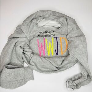 Embroidered WWJD Sweatshirt